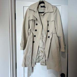 Karen Miller khaki jacket coat trench Size 4